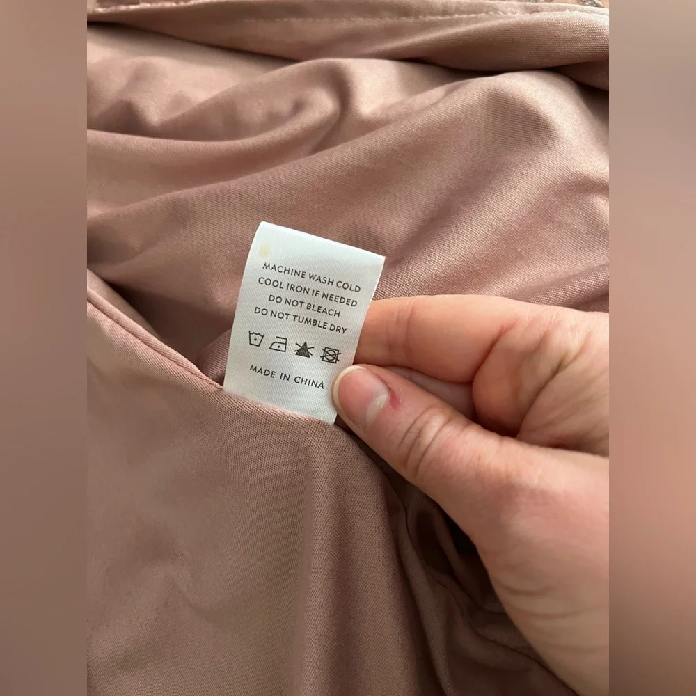 NWT Women’s Baltic Born Uma Velvet Burnout Maxi Dress Pink Floral - Size Medium - Picture 8 of 9